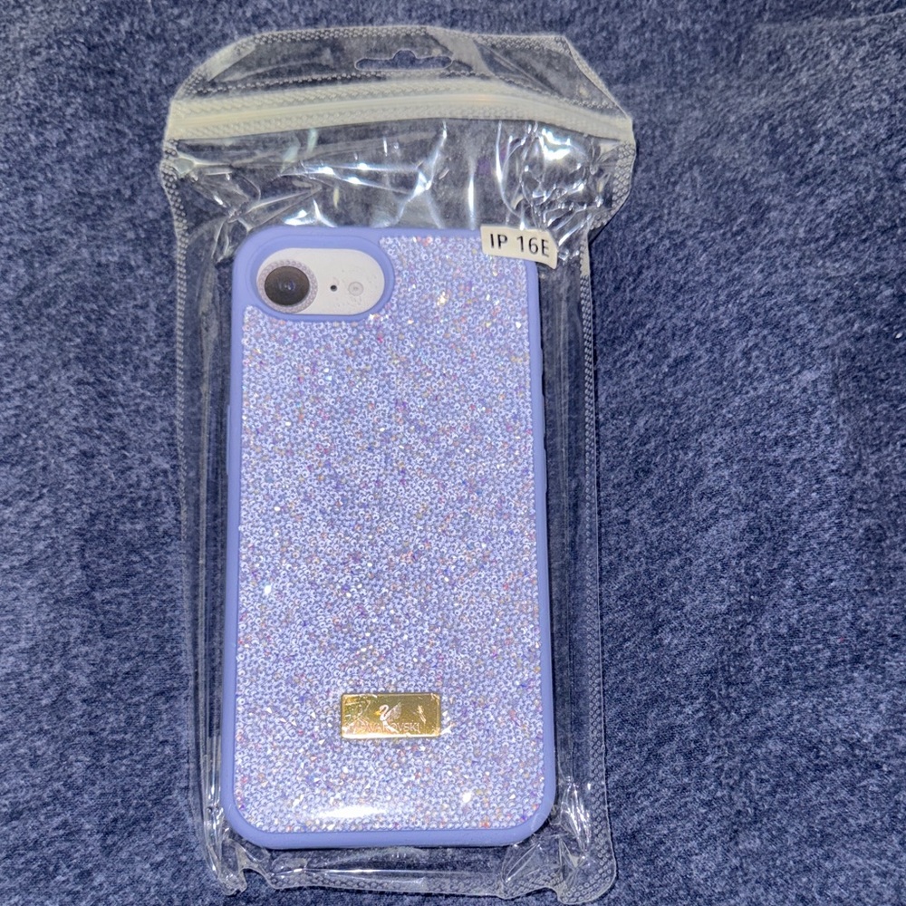 2/$15 Glittery Purple IPhone 16E Case